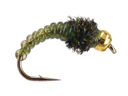 Caddis Larve Olive 10