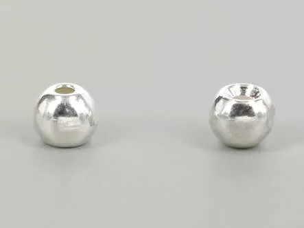 Tungsten Kopfperlen - SILBER - 10 Stk.