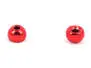 Tungsten Kopfperlen - METALLIC RED - 10 Stk. - 4,0 mm
