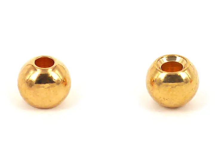 Messing Kopfperlen - GOLD - 25 Stk.