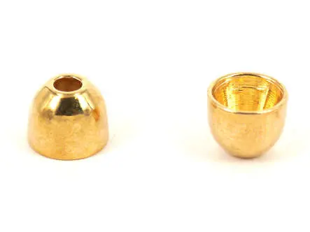 Messing Coneheads - GOLD - 25 Stk. - 6 x 5 mm