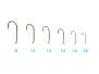 Haken hotfly DRY barbless - 25 Stk. - 16