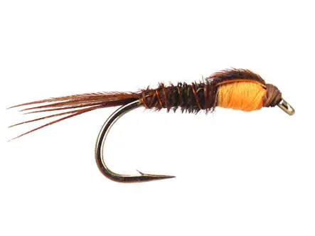 Pheasant Tail Orange Nymph 12
