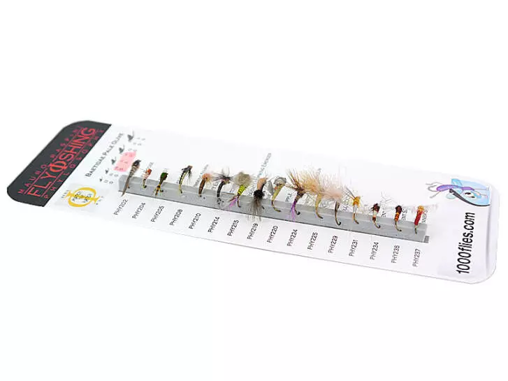 Set Baetidae (Olive - Pale Olive) - M - 16 Fliegen