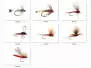 Set Heptageniidae (March Brown - Red) - L - 14 Fliegen