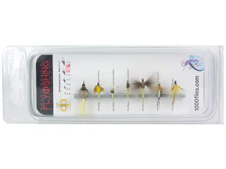 Set Ephemeridae (May Fly) - XL - 7 Fliegen