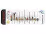 Set Trichoptera (Larve - Pupe - Emerger) - L - 11 Fliegen