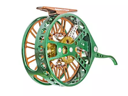 Halbautomatische Fliegenrolle jmc OZONE RACING GREEN 36