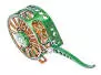 Halbautomatische Fliegenrolle jmc OZONE RACING GREEN 36