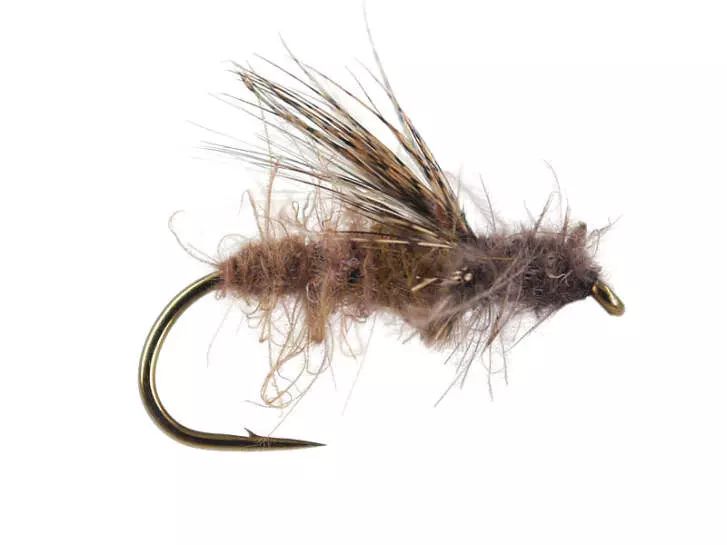 CDC Pupa Drifting - Tan