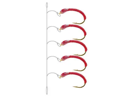 Renken Hegene ALL RED GLITTER 14
