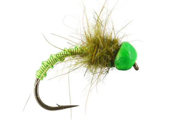 Green Metal Troutcounter
