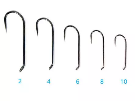 Haken hends STREAMER LONG NYMPH 700BL - 25 Stk.