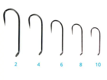 Haken hends STREAMER LONG NYMPH 700BL - 25 Stk. - 10