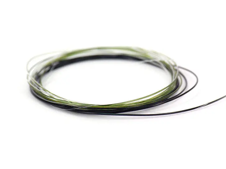 Knotenlos gezogenes Vorfach CAMO (ohne Schlaufe) - 455 cm - 0,23 mm
