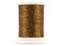 GLITTER THREAD textreme - 230 den - 35 m - golden brown