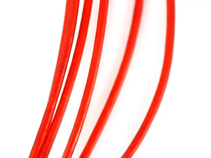 NATURFIL hotfly - 150 cm - Ø 0,3 mm - red