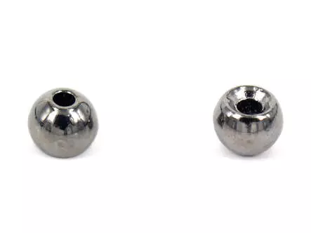 Tungsten Kopfperlen - SCHWARZ NICKEL - 100 Stk.