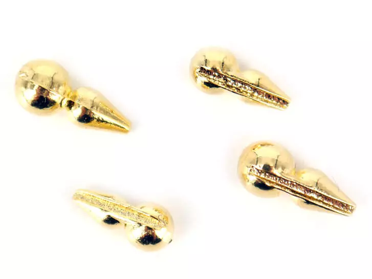 Tungstenkörper plus Kopf - GOLD - 10 Stk.