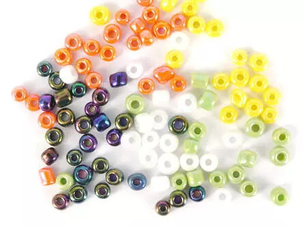 OPAQUE IRID. GLASS BEADS hotfly - 2,4 / 2,8 mm