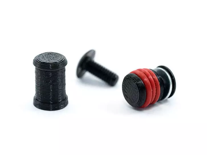 HANDKURBEL & SCHNURSTOPPER für Vivarelli Standard FV102 Fliegenrolle