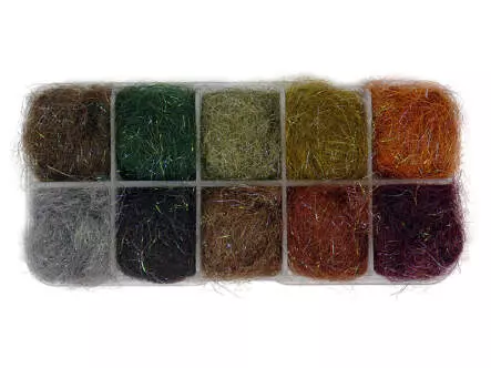 Dubbing dispenser PRO NYMPH PLUS hotfly - dark - 10 x 1 g