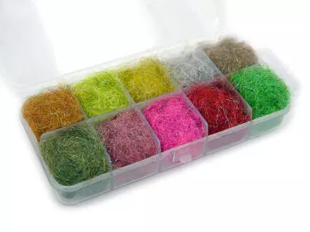 Dubbing dispenser PRO NYMPH PLUS hotfly - medium - 10 x 1 g