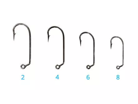 Haken hotfly JIG mit Widerhaken - 25 Stk.