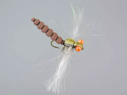 Realistic Foam Dragonfly Brown