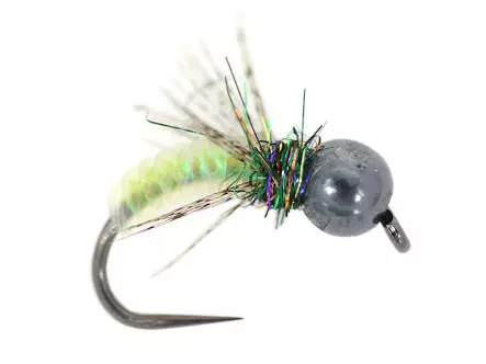 Green Shining Caddis Pupa Naturfil TG BL
