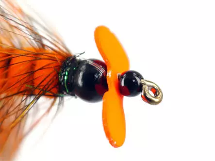 Orange Hot Wooly Bugger Evo