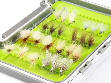 Fliegenset hotfly CDC UNIVERSAL LTD - 24 Fliegen BL mit Box