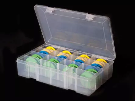 HEGENENBOX + 24 Stk. AUFWICKLER EVA leeda