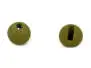 Tungsten Kopfperlen geschlitzt - MATT OLIVE - 100 Stk.