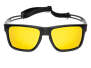 Polarisierende Sonnenbrille POLAR aqua - yellow