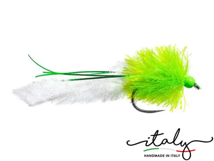 BH Eggstasty Plus Streamer White Chartreuse BL 10