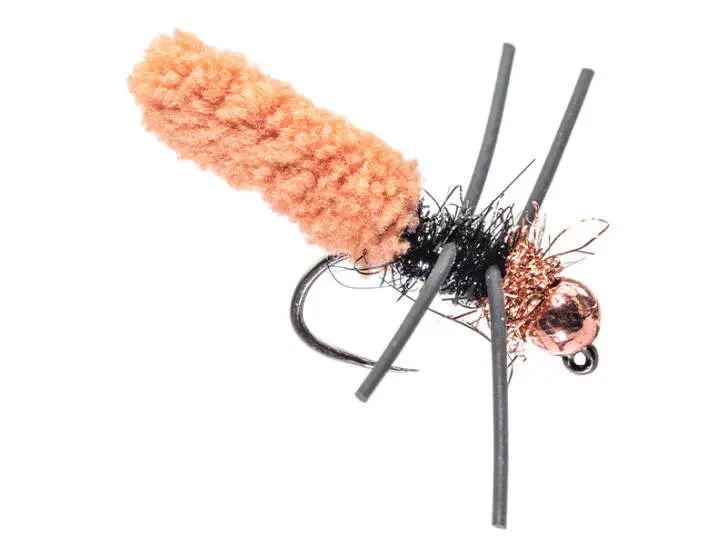Jig Evo TG Rubber Leg Mop Fly Brown 10