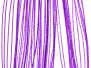 FLAKED Sili Legs hotfly - 0,7 mm x 130 mm - 66 strands - purple / green