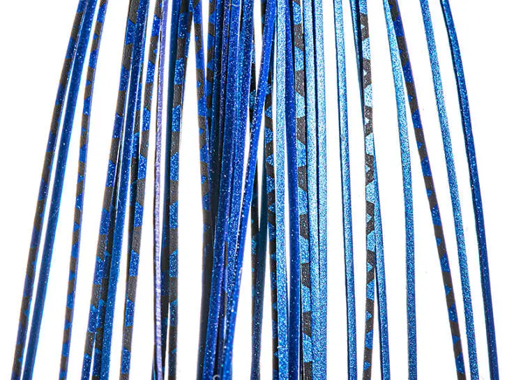 DUO Silicone Legs hotfly - 0,7 mm x 130 mm - 44 strands - blue purple
