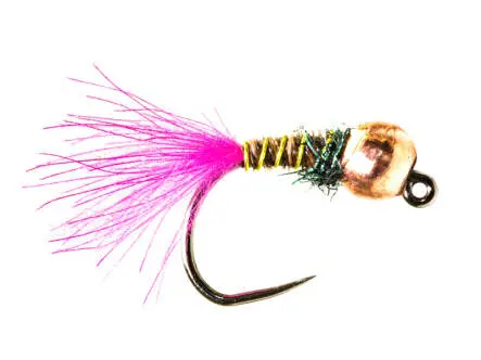 Pheasant Plus Pink CDC Tail TG BL