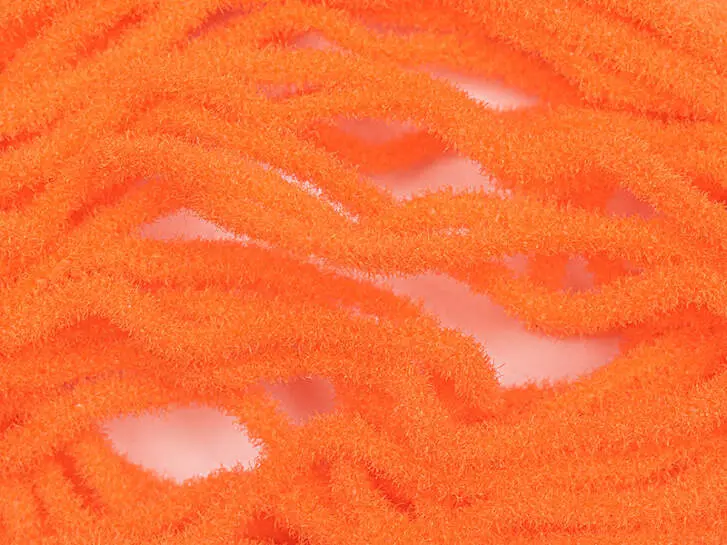 FLOATING MICROCHENILLE hotfly - 0,8 mm - 200 cm - orange