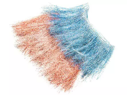 XXL PREDATOR BRUSH hotfly - silver black barred - 100 mm