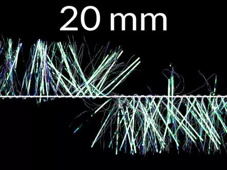CCS GHOST MIRROR FLASH CHENILLE hotfly - 200 cm - 20 mm