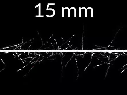 CCS MICRO GHOST CLEAR CHENILLE hotfly - 200 cm - 15 mm
