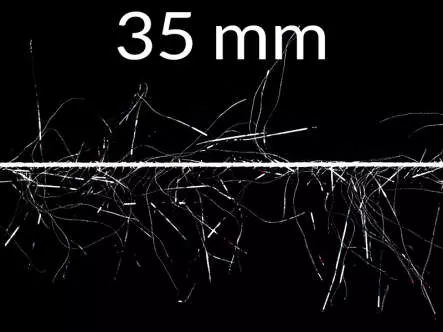 CCS GHOST CLEAR CHENILLE hotfly - 200 cm - 35 mm