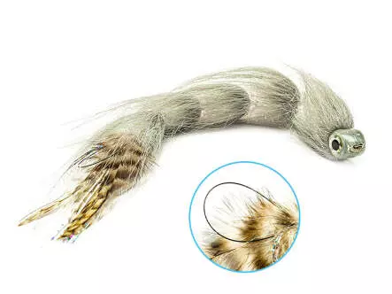 Articulated XXL Hecht & Huchenstreamer 25 cm Grey