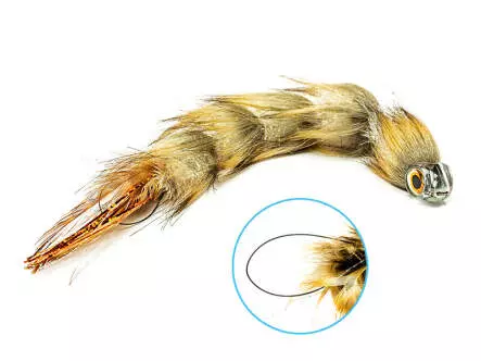 Articulated XXL Hecht & Huchenstreamer 25 cm Brown