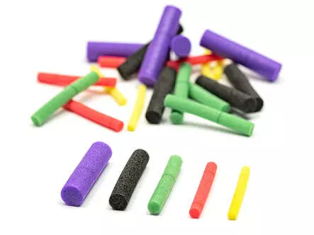 SOFT FOAM CYLINDERS hotfly - 5 pc.