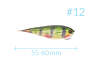 Weighted HP Minnow Streamer Perch BL 8
