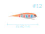 Weighted HP Minnow Streamer Trout V2 BL 8